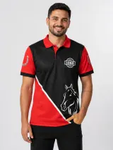 Camiseta Gola Polo - Manga Curta (Dry Fit Sublimado) - Camisa Polo | América Uniformes MODERNA MENINAS MODA INFANTIL LTDA - foto 1