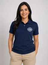 Camiseta Gola Polo - Manga Curta (Piquet Estampado) - Camisa Polo | América Uniformes MODERNA MENINAS MODA INFANTIL LTDA - foto 3
