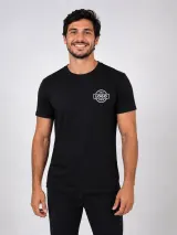 Camiseta Gola O - Manga Curta (PV Estampado) - Camisetas Gola O/V | América Uniformes MODERNA MENINAS MODA INFANTIL LTDA - foto 1