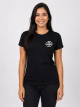 Camiseta Gola O - Manga Curta (PV Estampado) - Camisetas Gola O/V | América Uniformes MODERNA MENINAS MODA INFANTIL LTDA - foto 3