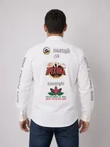 Camisa de Rodeio Personalizada Expo Ipixuna Branca Manga Longa Masculina e Feminina - Comitiva | América Uniformes MODERNA MENINAS MODA INFANTIL LTDA - foto 2