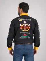 Camisa de Rodeio Personalizada Expo Ipixuna 2025 Preta e Amarela Manga Longa Masculina e Feminina - Comitiva | América Uniformes MODERNA MENINAS MODA INFANTIL LTDA - foto 2