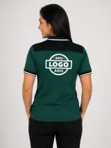 Camiseta Gola Polo - Manga Curta (PV Estampado) - Camisa Polo | América Uniformes MODERNA MENINAS MODA INFANTIL LTDA - foto 4