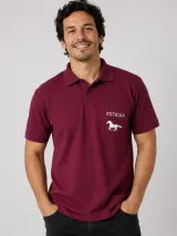Polo de Comitiva Personalizada Amigos do Barranco Vinho Masculina e Feminina - Comitiva | América Uniformes MODERNA MENINAS MODA INFANTIL LTDA - foto 2