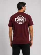 Camiseta Gola O - Manga Curta (Malha Menegotti 100% algodão) - Camisetas Gola O/V | América Uniformes MODERNA MENINAS MODA INFANTIL LTDA - foto 3