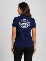 Camiseta Gola Polo - Manga Curta (Malha Menegotti 100% algodão) - Camisa Polo | América Uniformes MODERNA MENINAS MODA INFANTIL LTDA - foto 4